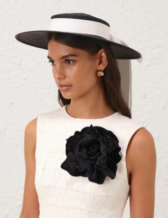 Stråhatt i svart online