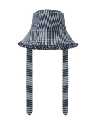 Stripe Denim Bucket Hat Stripe Online