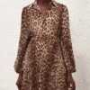Sunray Collared Shirt Leopard Online Sunray Collared Shirt Leopard Online