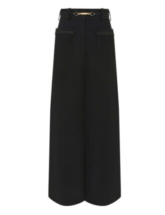Trim Culotte-byxor i svart online Trim Culotte-byxor i svart online