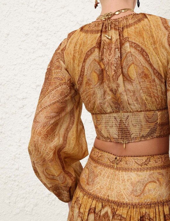 Wanderlust-livstycke Tapestry Mustard Multi Online Wanderlust-livstycke Tapestry Mustard Multi Online