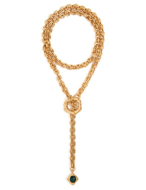 Wisp-halsband i antikguld online Wisp-halsband i antikguld online