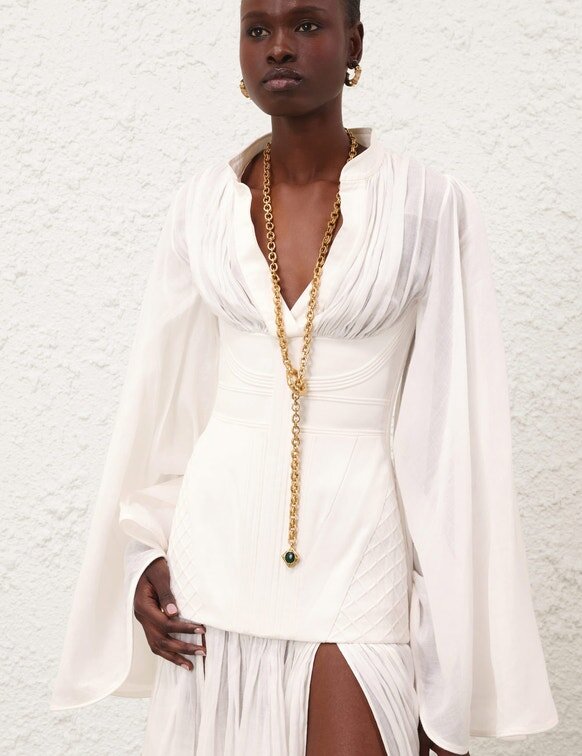 Wisp-halsband i antikguld online Wisp-halsband i antikguld online