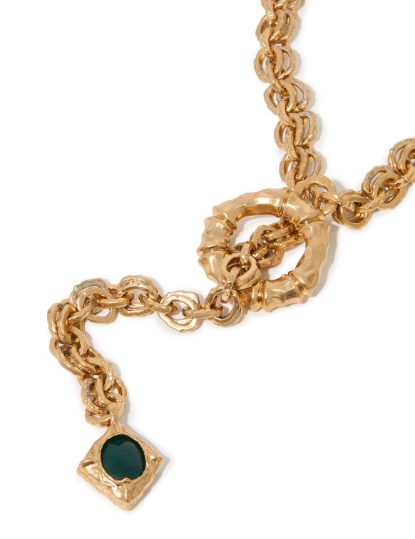 Wisp-halsband i antikguld online Wisp-halsband i antikguld online